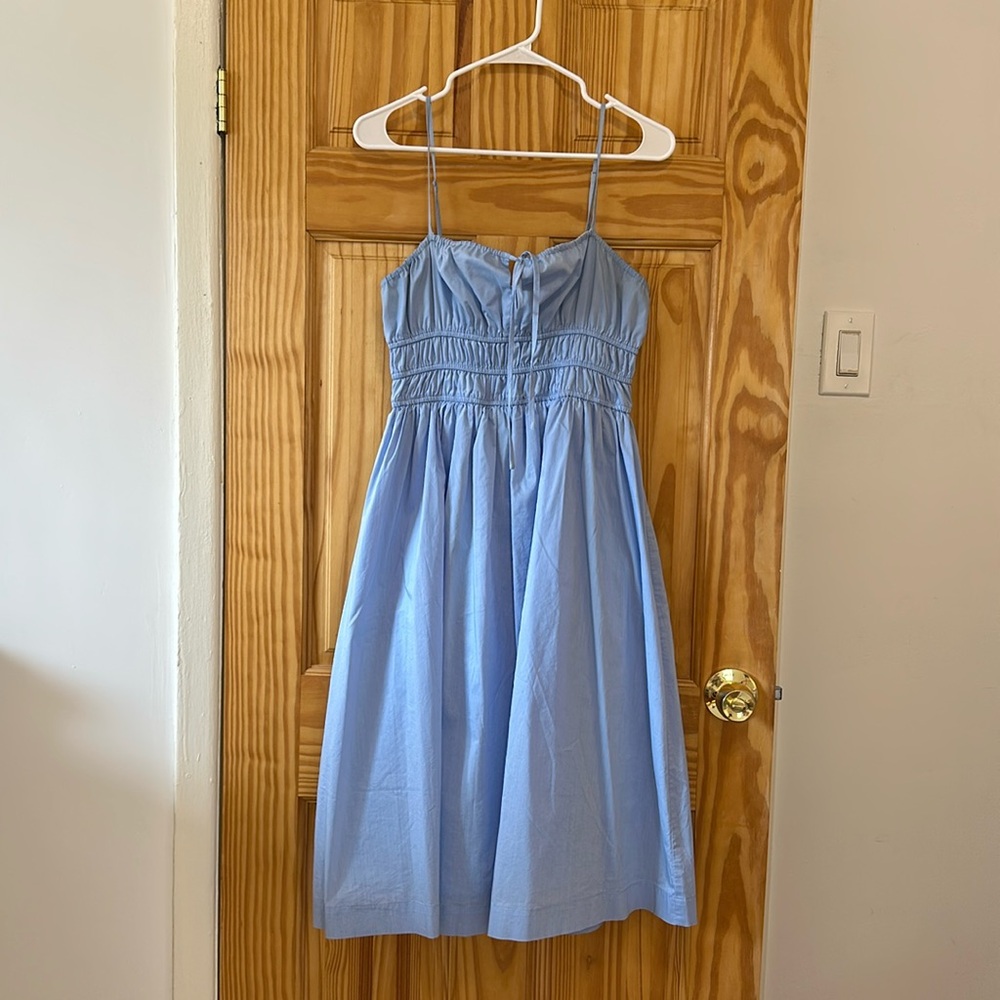 Anthropologie - Light Blue Smock Dress - size S